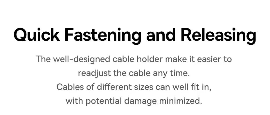 Organizador de Cables Magnético - Escritorio Ordenado
